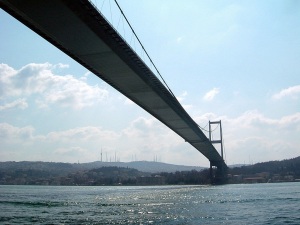 20050329 トルコ 162 ﾎﾞｽﾎﾟﾗｽ大橋